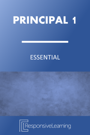 Principal 1 - Essential