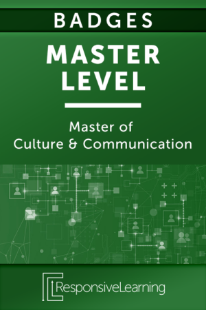Badges - Master Level: Master of Cultural & Communication