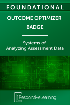 Outcome Optimizer Badge - System of Analyzing Assessment Data